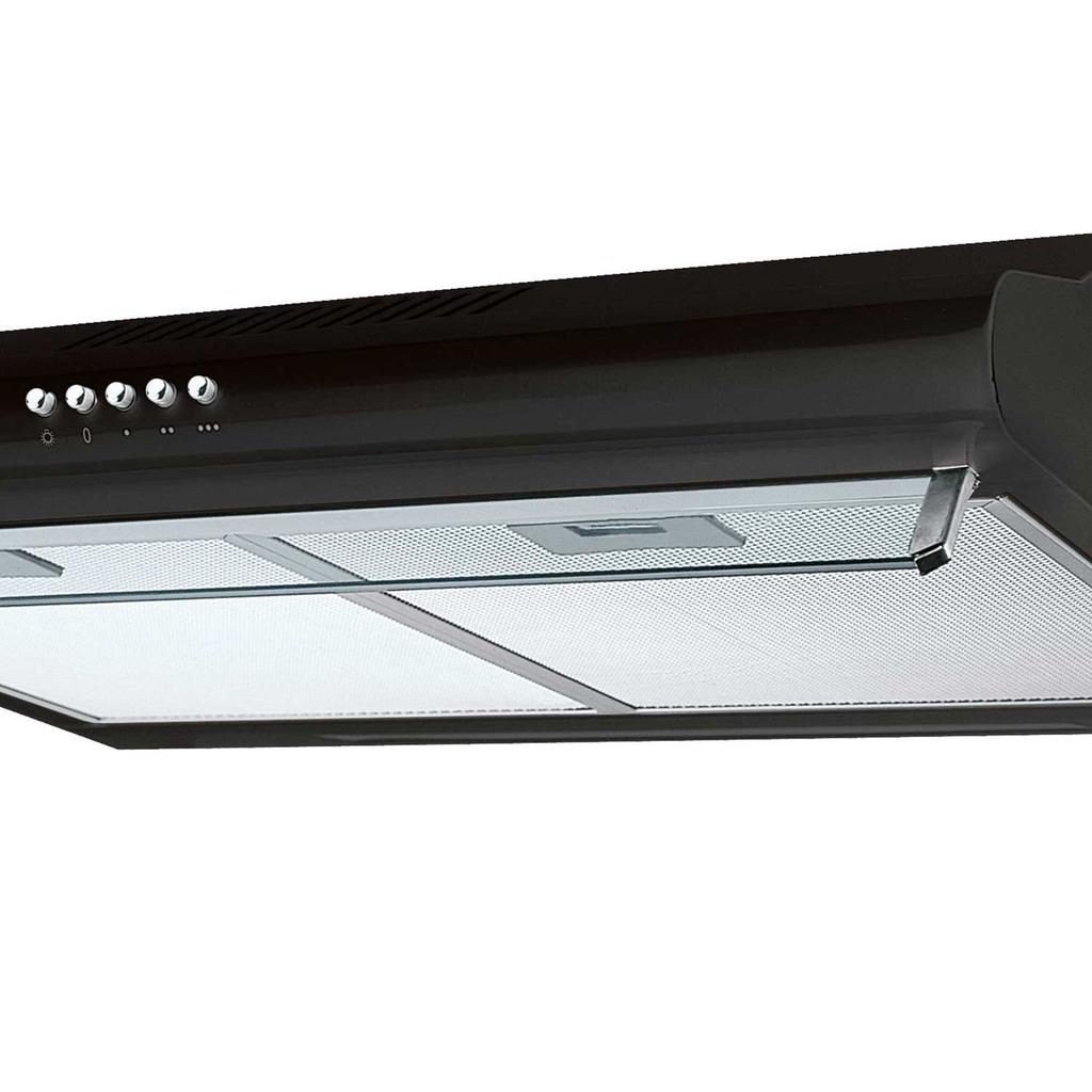 Under-Cabinet Kitchen Hood - 50 Cm Hood Extractor Berdsen Be-10-A Black