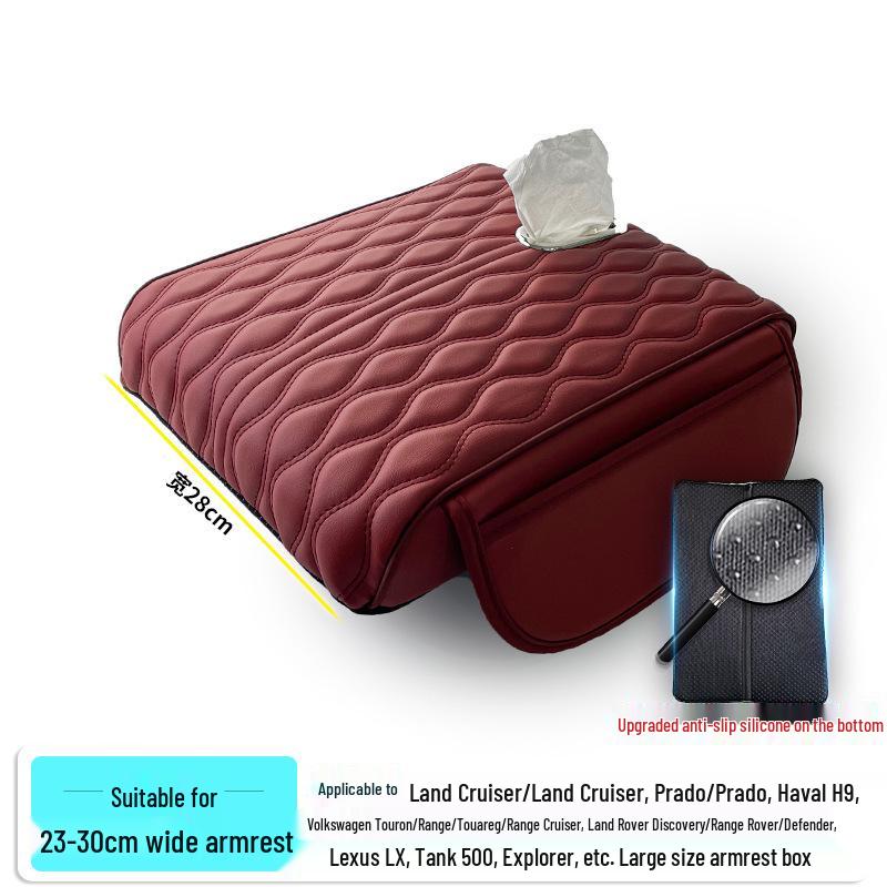 Memory Foam Armrest Riser Pad for Tank 300/500 - Wide, Thick Car Center Pillow