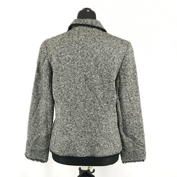 USED/Made In Japan GERARD DAREL Autumn/Winter Zip-Up Jacket 11 L Women Gray Outer Blouson