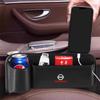 Wskpa9 Hub Cap Car Seat Gap Multifunction Storage Box Seat Gap Cup Holder For Nissan Nismo X-Trail Qashqai Juke Rogue Note Leaf Sentra