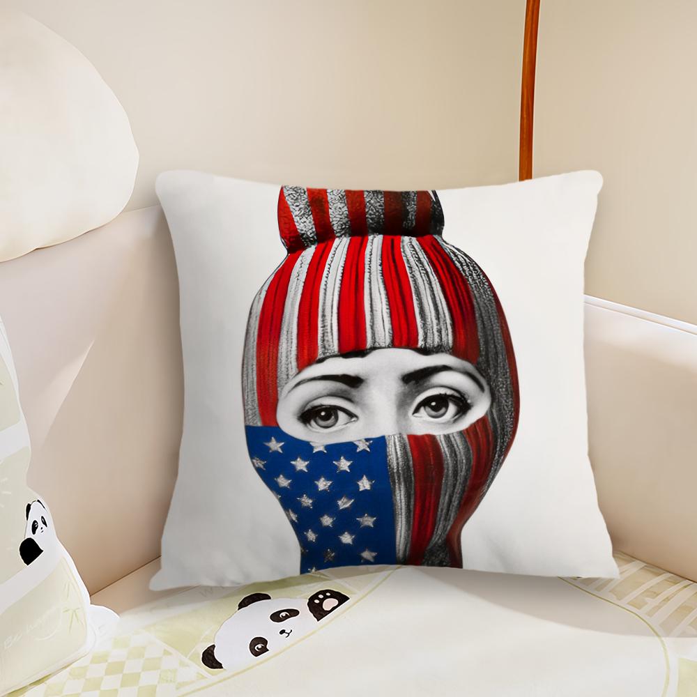 Artă Estetică F-Fornasetti Lux Gstaad Pernă Cameră de Zi Tăblie Pat Dormitor Birou Pernă Pernă Canapea Timp de Siestă Față de Pernă