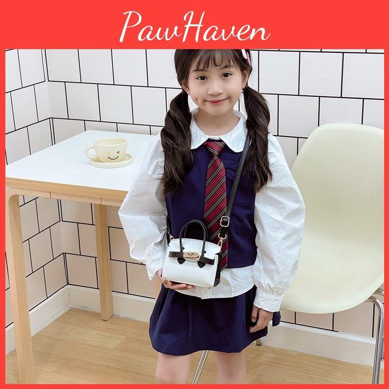 Streaks Kids Litchi Simple Bag Color Block Pattern Everyday Children Activities