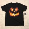 Celebrate Halloween Black Jack O'Lantern T Shirt Large Nwt