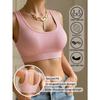 Women Seamless Shockproof Sports Tank Top Beauty Back Push Up Gym Yoga Workout