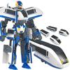 2 IN 1 China High-Speed Railway Super Train Robot Transformation Toy Deformation Train Action Figure CHSR Toy for Kids Toys