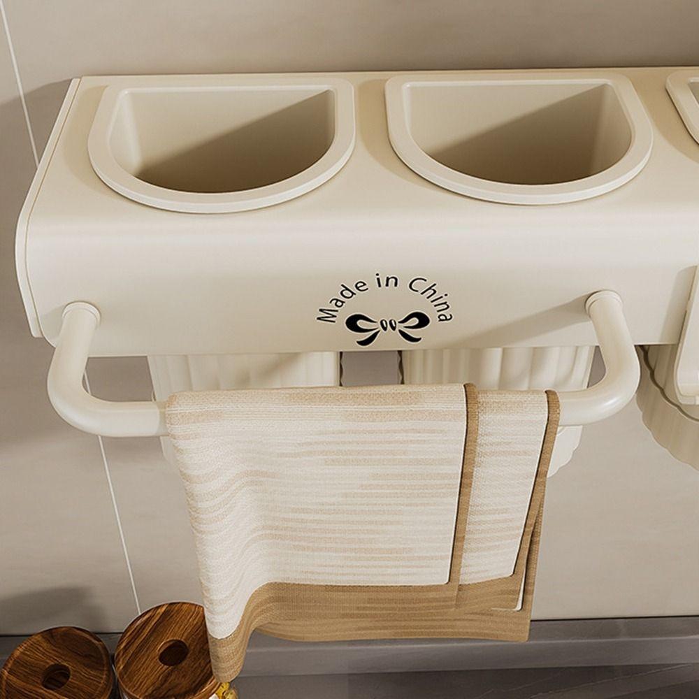 Large Capacity Kitchen Storage Shelf Wall Mounted Chopstick Holder Chopstick Storage