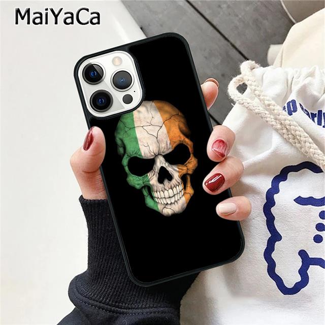 Ireland Irish Flag Phone Case Cover For iPhone 17 Air 16 16e 15 plus 11 12 13 14 pro max coque