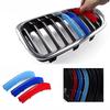 3pcs/lot Car Grille Network Decor Trims Grill Sticker For BMW E46 F30 E90 3 Series Car Style BMW Grille Sticker BMW Accessories