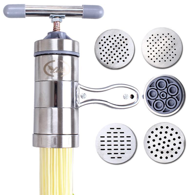 Stainless Steel Manual Hand-Cranked Noodle Press Machine