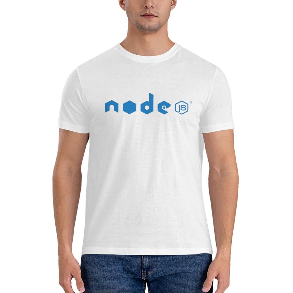 Nodejs Javascript Programmer Tshirt For Unisex Cotton T Shirts Unisexs Short Sleeve Crew Neck Summer Clothes Tops S6xl