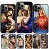 Heilige Mutter Jungfrau Maria Christliches Handyhülle Für iPhone 17 Air 16 15 14 11 12 13 Pro MAX Plus Hülle Schale coque