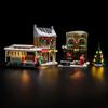 DIY LED Lighting Kit For LEGO® 10308 Holiday Main Street Winter Village Holiday Town Building Block Toy Decoration Adjustable Lighting Accessories