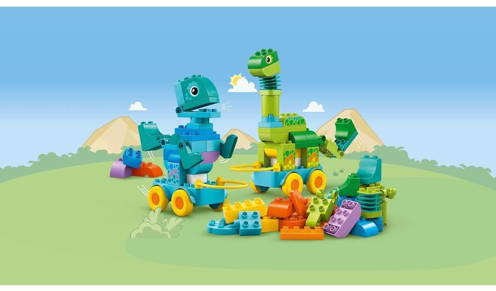 LEGO Duplo Constructor – Dino On Wheels 3-in-1 (10451)