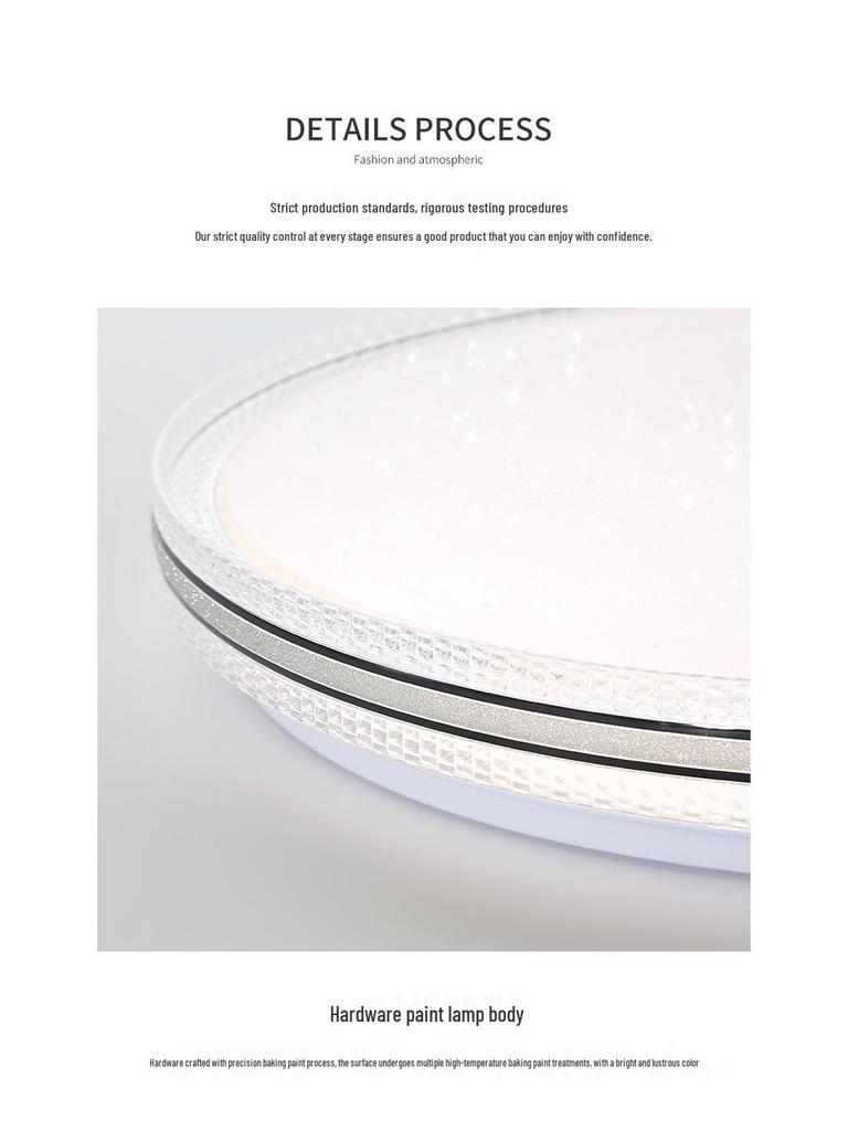 High Brightness Living Room Ceiling Light – Luxury Full Spectrum Eye Protection for Home Decor
