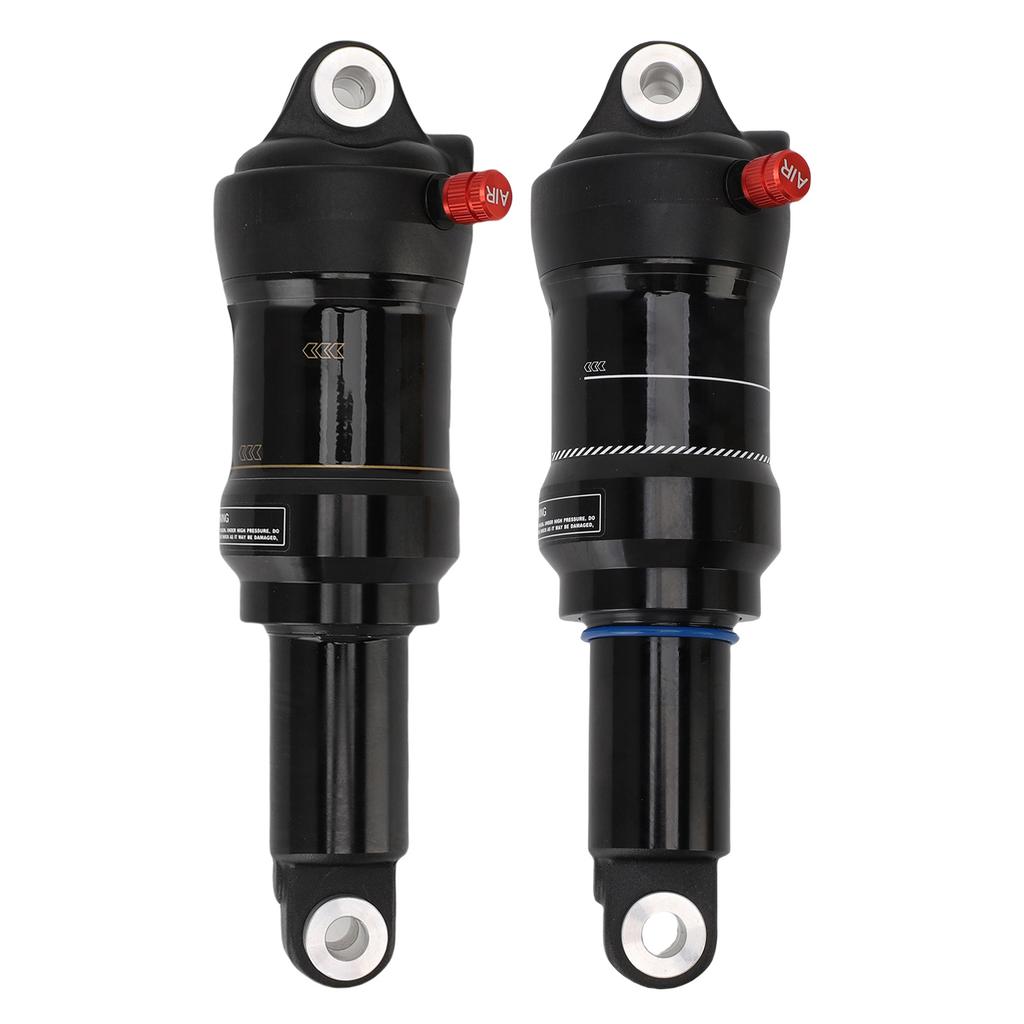 Bike Rear Suspension Shock Easy Installation Lightweight Aluminum Alloy 165mm Bike Rear Shock High Strength for Mountain Bikes