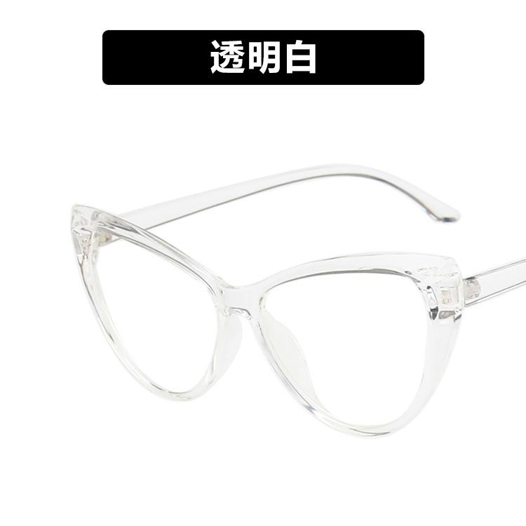 Transparent Pink Glasses Frame Stylish Popular Anti- Blue Lightweight Computer Gaming Women's Eyeglasses Without Prescription oculos
