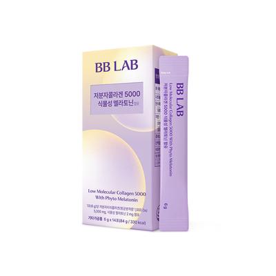 BB Lab, Low Molecular Weight Collagen 5000, Mixed Berry, 5,000mg, 14 Packs, 6g