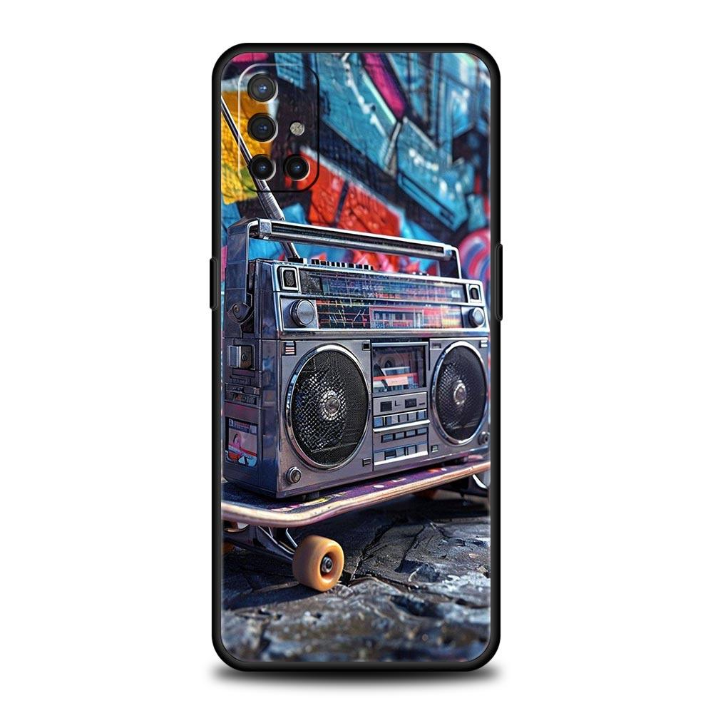 Retro Recording Device Phone Case For Oneplus 13R 13 12R 11 10T 10R Nord N100 N200 N10 10 9 9R 9RT CE 3 2 Z Pro Soft TPU Cover