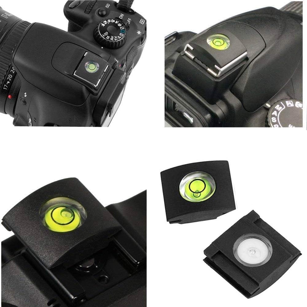 Set of 2 EG Compatible Eyecups for Canon EOS 5D Mark III 7D Mark X III with Hot Shoe Cover and Level Eyepieces, IV, 5DS, 5DSR, II, 7D, 1D, Cameras,