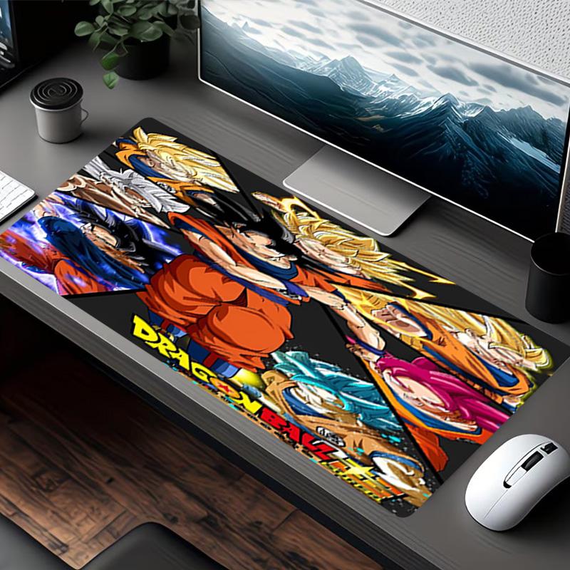 Dragon Ball Print Mouse Pad, for Keyboard Pad Laptop PC Mat for Office Home Use, Desk Decor, Perfect Birthday Gift for Gamers