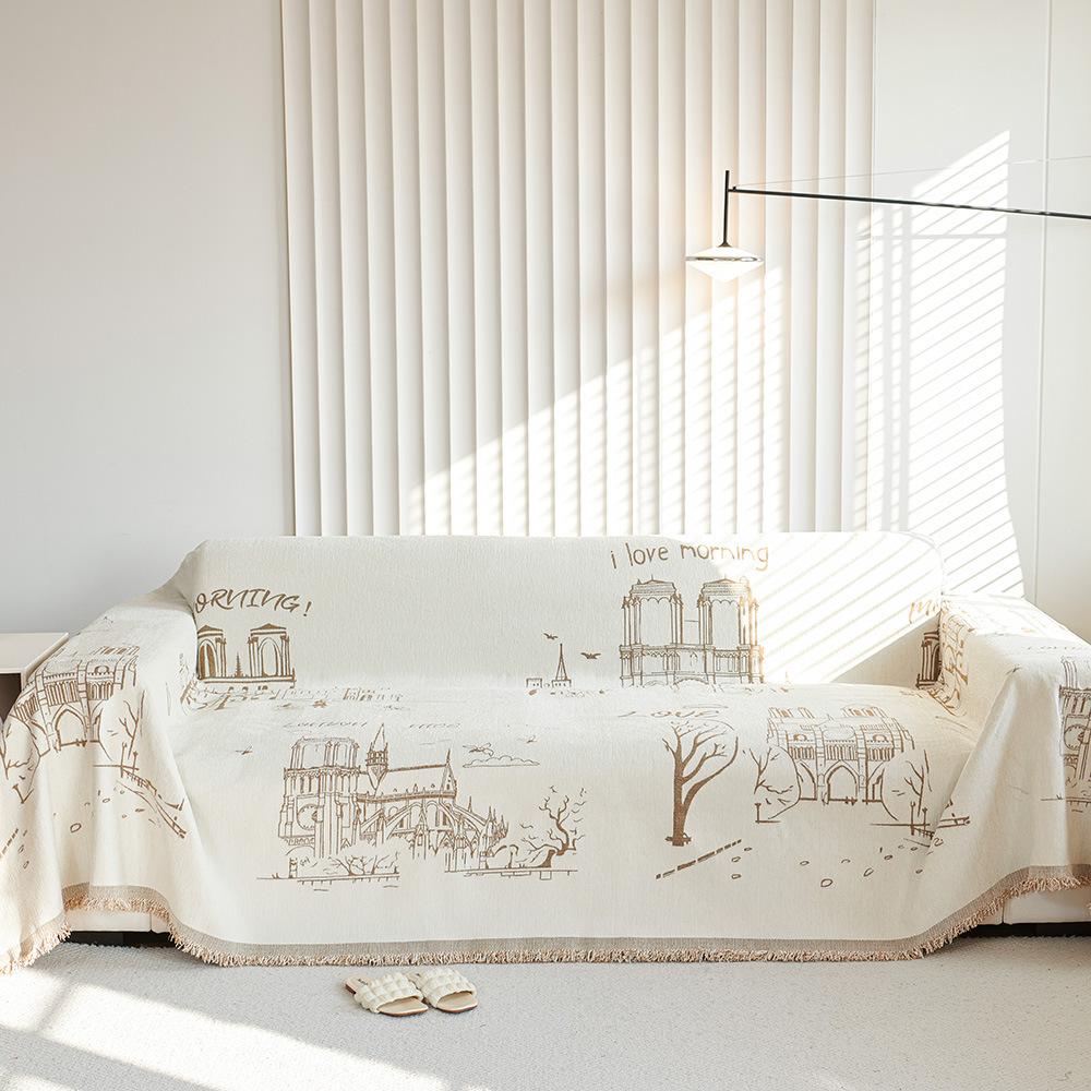 Four Seasons Universal Chenille Helenbergh Sofa Towel All-inclusive Sofa Cover Dust Cover — фото 3