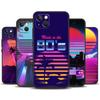 Neon Retrowave 80s Vintage Art Case For iPhone 16 15 14 13 12 11 Pro Max Plus X XS Max XR 7 8 Cover Accessories