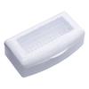 Nail Tool Sterilizer Box Plastic Portable Light Sanitizer Nail Care Cleaning Box For Nail Salon And Home Use