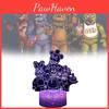 At Nights Five Freddy Led Night Light Remote Control Color Teen Supplies Bedroom