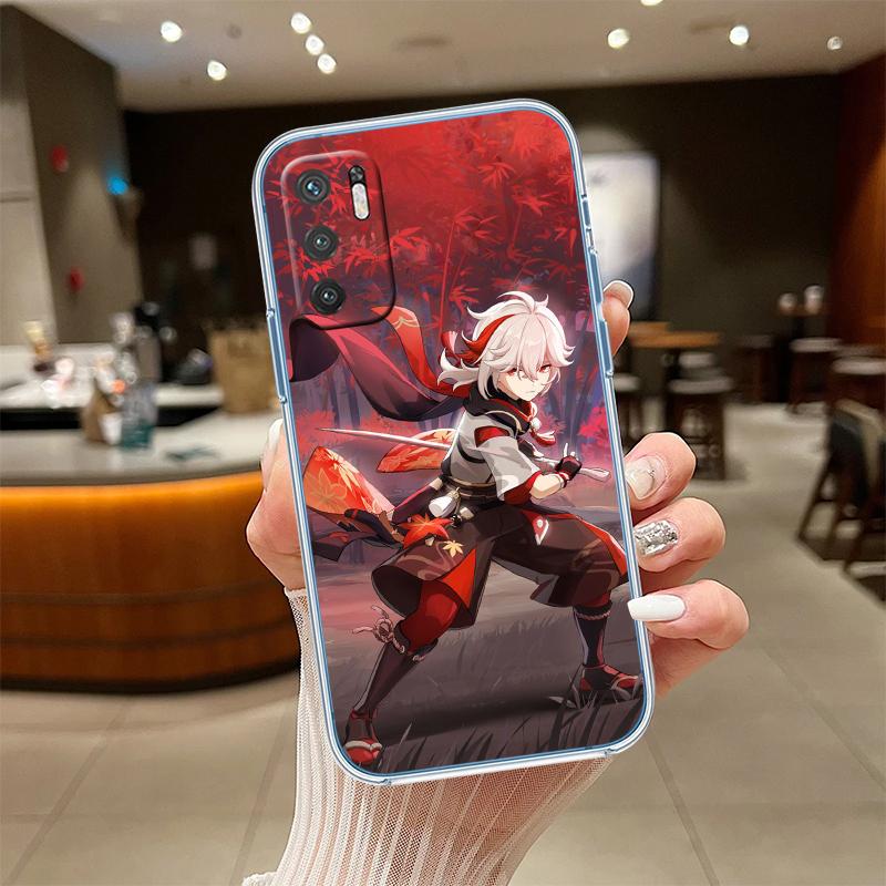 RE33 Genshin Impact Transparent Phone Case for Motorola Moto Edge 20 30 40 50 S30 Fusion Ultra Pro Neo Lite + G200 G23