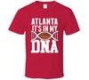 Es liegt in meiner DNA Atlanta Football Fan T-Shirt Herren Damen T-Shirts Top
