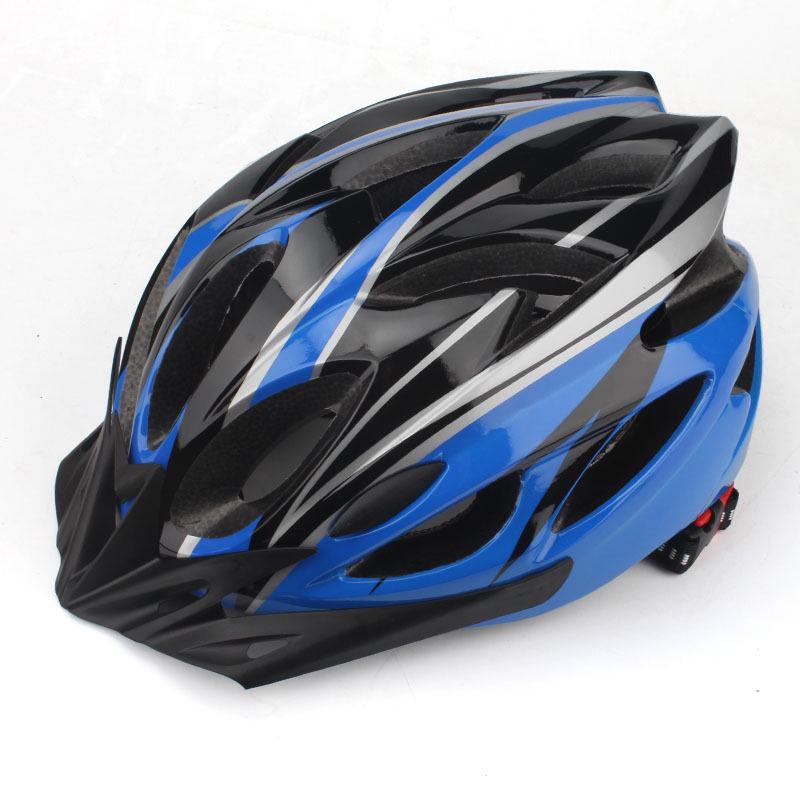 Cyklistická helma na horské kolo - Jednodílná, Vícebarevná, Unisex