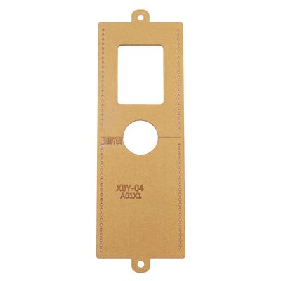 Peněženka na karty Taška Řemeslný Akrylový Šablonový Set Kožedělné DIY Nástroje XBY-04