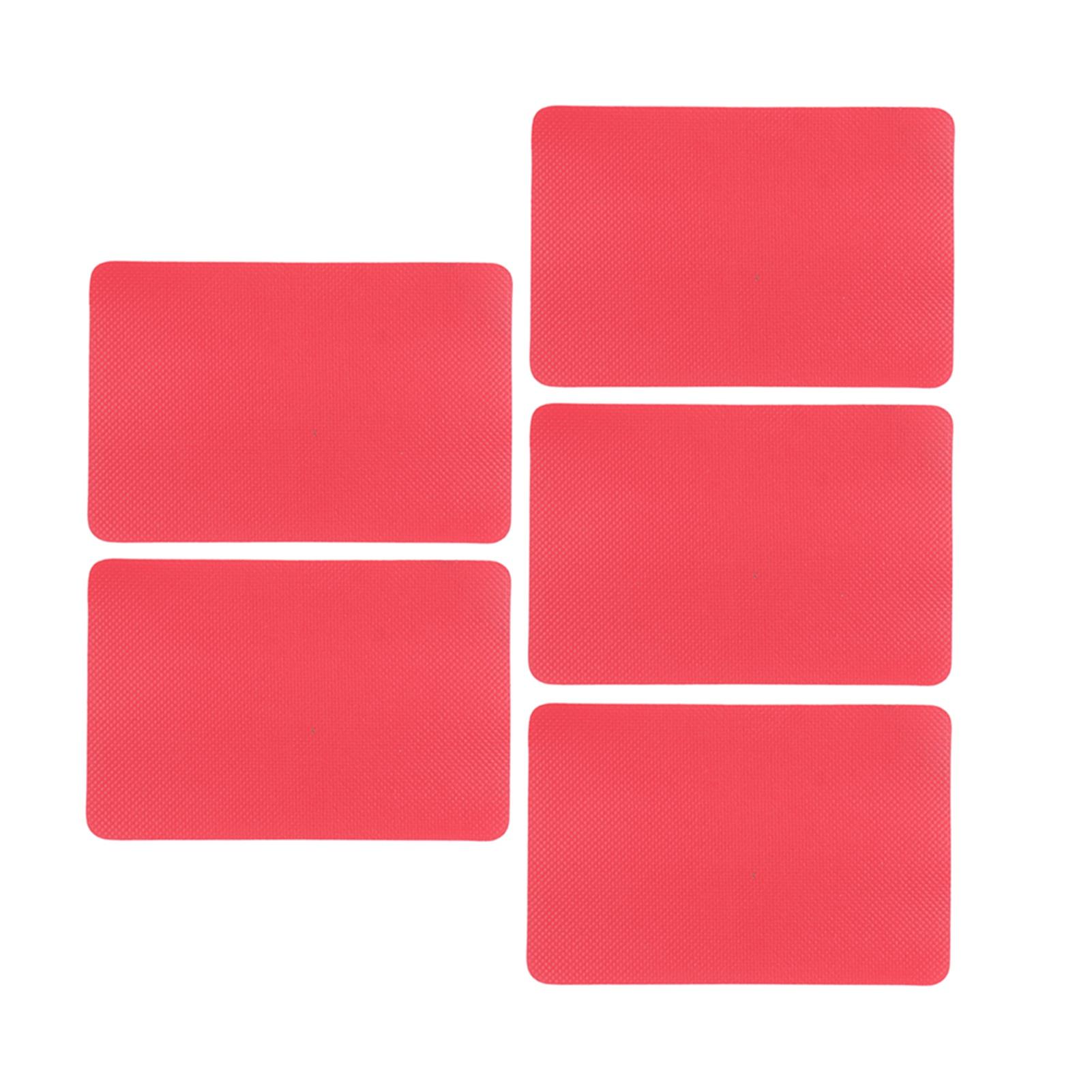 5 Pièces Bateau Gonflable    Patch PVC Imperméable   Prévention des Fuites Kayak    Patch pour Bateau    Kit