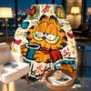 Garfield Print Blanket - Soft & Comfortable, for Bedroom, Travel, Sofa, Home Decoration - Birthday Christmas Gift for Friend