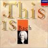 CD VARIOUS STUTTGART CHAMBER CHOIR S  This Is Bach  POCL4048  1996 Japan Classical Used