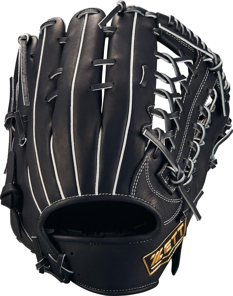 ZETT Winning Road Softballová rukavice pro černou Velikost 7 Všestranná Hody levou rukou, (1900), (BRGB33530F)