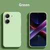 Pouzdro na telefon z tekutého silikonu pro Xiaomi Poco X7 Pro Kryt odolný proti nárazům Funda Zadní kryt pro Xiaomi Poco X7