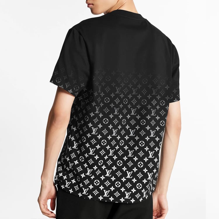 Louis Vuitton T-Shirt Herren Schwarz 1A89Z0