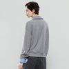 Chuyu Damen Herzknopf Polo Sweatshirt