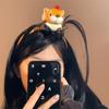 Cartoon Lustige Plüsch Eichhörnchen Puppe Haarreif Haarspange Stirnband Mädchen Niedliches Gesicht Waschen Stirnband Lustiges Haarband Haaraccessoire Geschenke