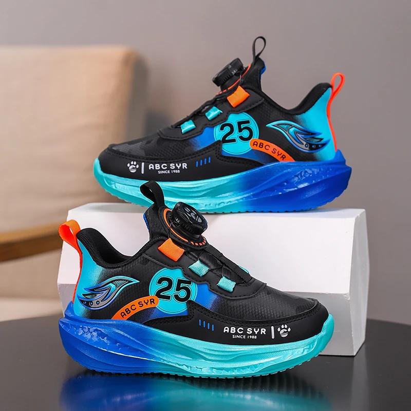 Luxury Children Shoes Boy Sneaker New Design Soft Sole Kids School Running Trainers 4 To 12 Years Tennis Sports Shoes for Boy