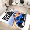 Game Rocket league Printed Absorbent Washable Carpet,Non-Slip Bathroom Mats,Kitchen Rugs,Living Room Entrance,Camping Picnic Rugs