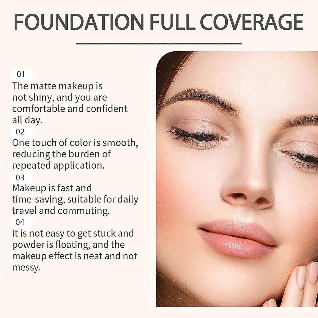 Ivory flawless warm-changing foundation moisturizing, oil-control, non-slip, light and breathable foundation 30ML