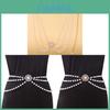 Fashion Body Chain With Pearl Embellishments And Side Tassels For Summer And Winter Wear