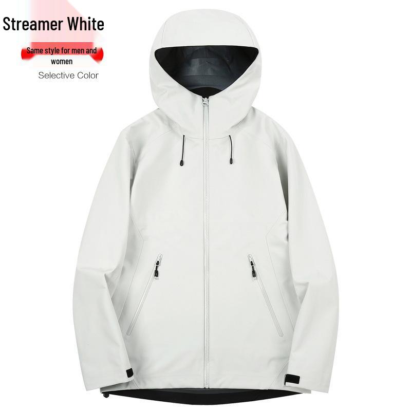 Unisex Soft-Shell Windbreaker: Windproof & Waterproof, Perfect for Spring & Autumn Outdoor Activities