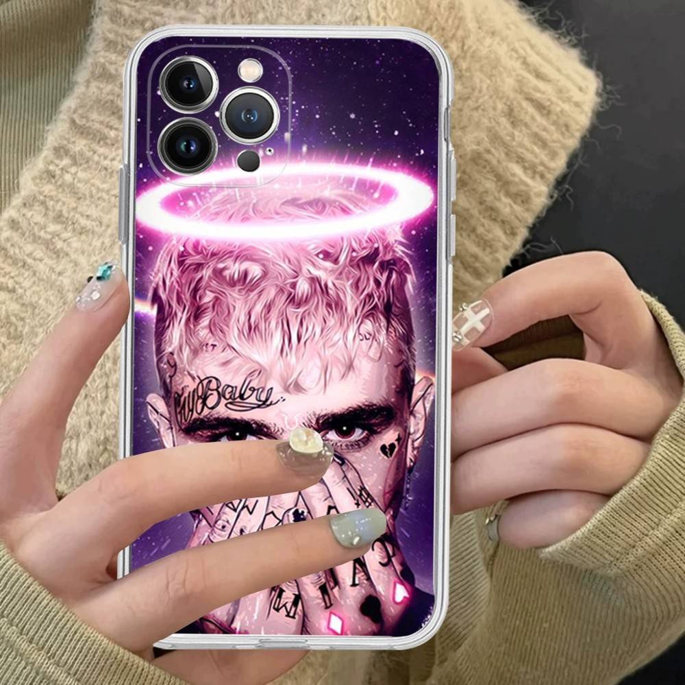 Emo Rapper Lil Peep TPU Silicone Case For IPhone 11 12 13 14 15 16 17 Pro Max Shockproof Clear Back Cover