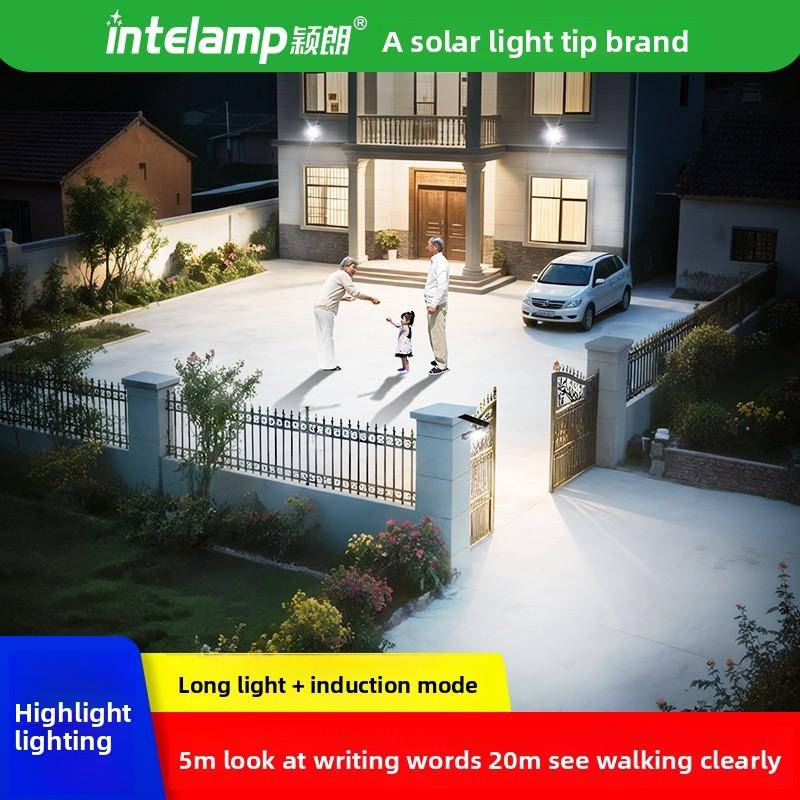 Solar Lights Outdoor with 3 Modes Motion Sensor Super Bright Wall Lamp IP65 Waterproof Street Light for Garden Yard Path Garage