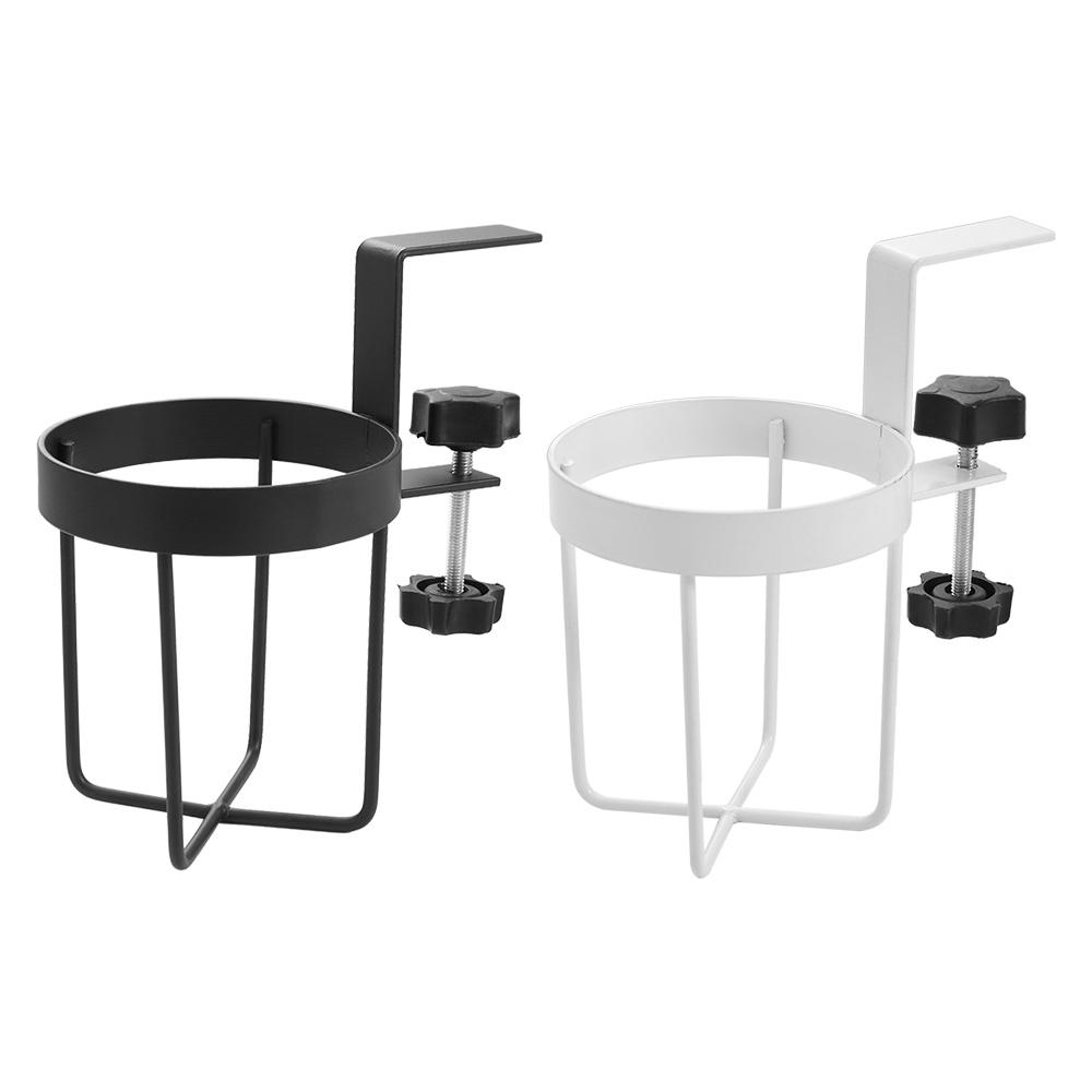 Waterproof Desktop Mug Rack Metal Cup Hanging Storage Holder Clip-on Cup Holder  Table