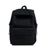 Schoolbag Japanese solid color versatile nylon backpack schoolbag female Korean version high school lightweight backpack college students ins 