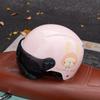 3C Certified Women's Electric Scooter & Motorcycle Helmet - All-Season, Cute, Half-Helmet